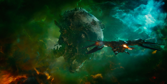 Guardians of the Galaxy - in space